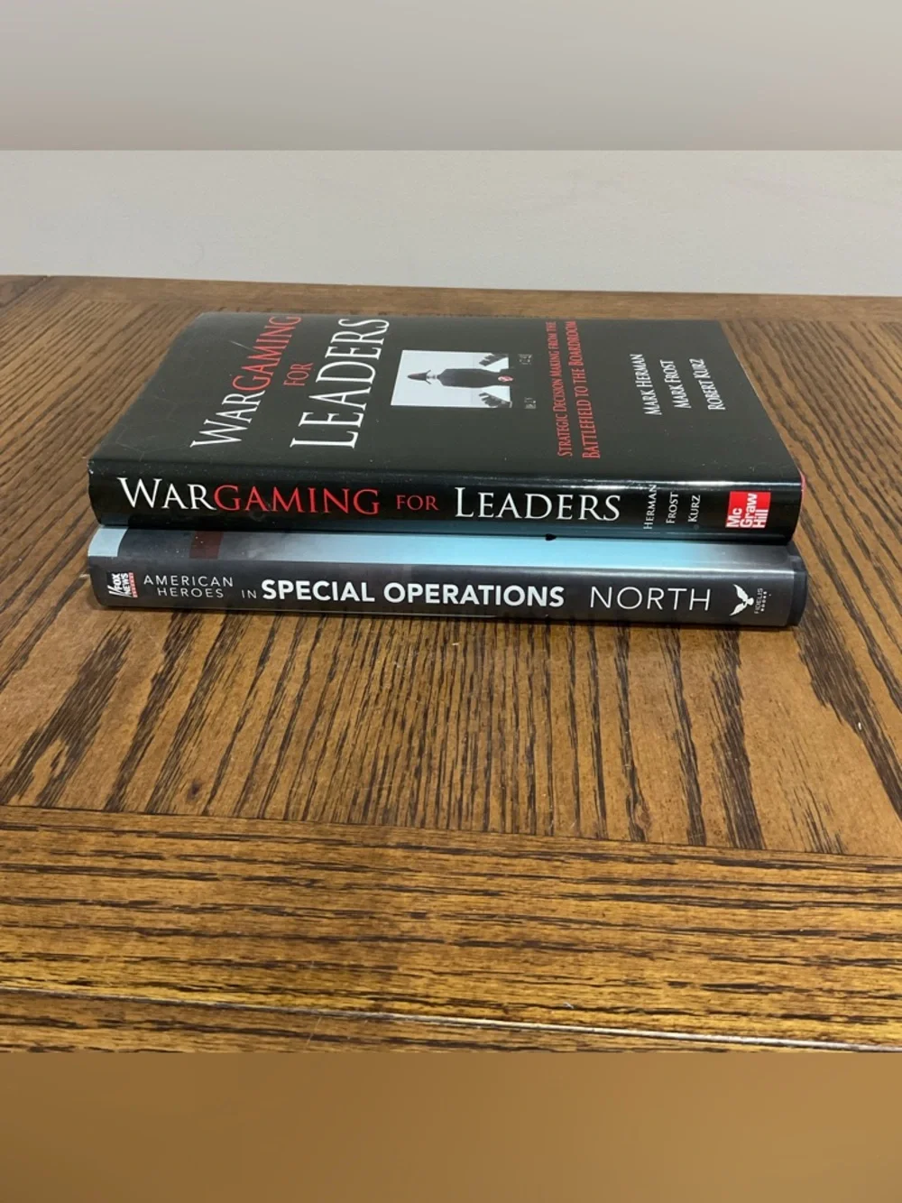 Wargaming for Leaders + Autographed Special Operations North Hardcover Set